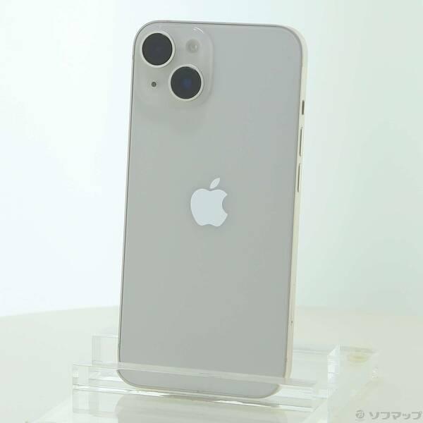 〔中古〕Apple(アップル) iPhone14 128GB スターライト MPUQ3J／A SIMフリー〔262-ud〕 | 