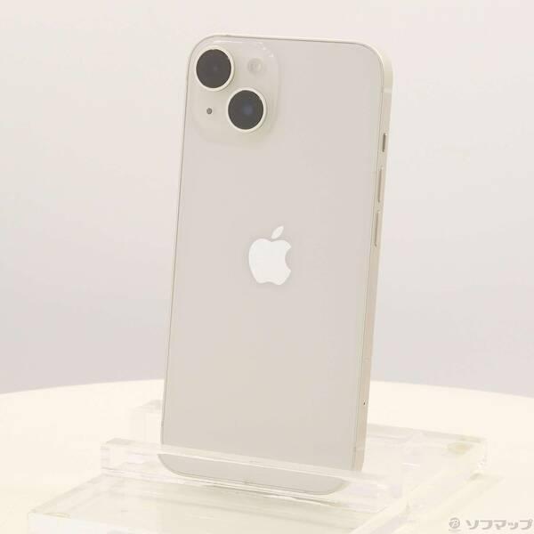 〔中古〕Apple(アップル) iPhone14 128GB スターライト MPUQ3J／A SIMフリー〔258-ud〕 | 