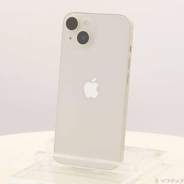 〔中古〕Apple(アップル) iPhone14 128GB スターライト MPUQ3J／A SIMフリー〔344-ud〕 | 