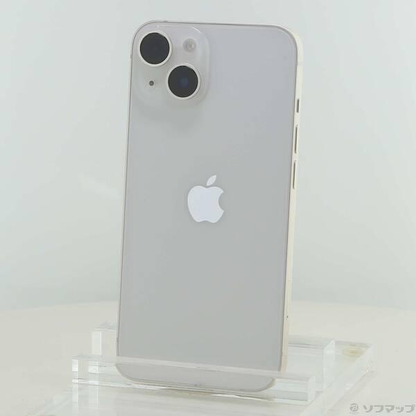 〔中古〕Apple(アップル) iPhone14 128GB スターライト MPUQ3J／A SIMフリー〔262-ud〕 | 
