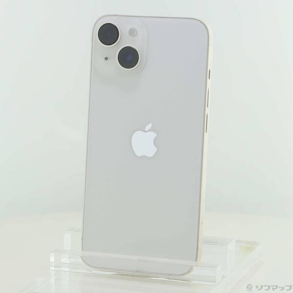 〔中古〕Apple(アップル) iPhone14 128GB スターライト MPUQ3J／A SIMフリー〔377-ud〕 | 