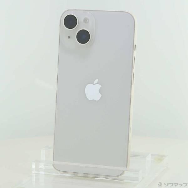 〔中古〕Apple(アップル) iPhone14 128GB スターライト MPUQ3J／A SIMフリー〔377-ud〕 | 