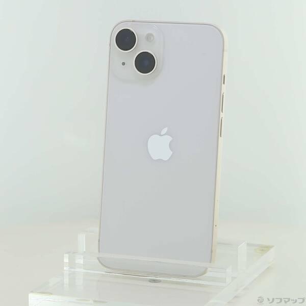 〔中古〕Apple(アップル) iPhone14 128GB スターライト MPUQ3J／A SIMフリー〔258-ud〕 | 