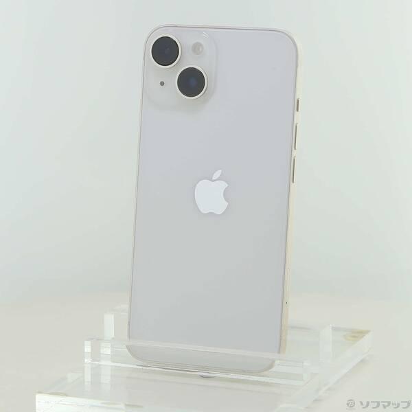 〔中古〕Apple(アップル) iPhone14 128GB スターライト MPUQ3J／A SIMフリー〔262-ud〕 | 