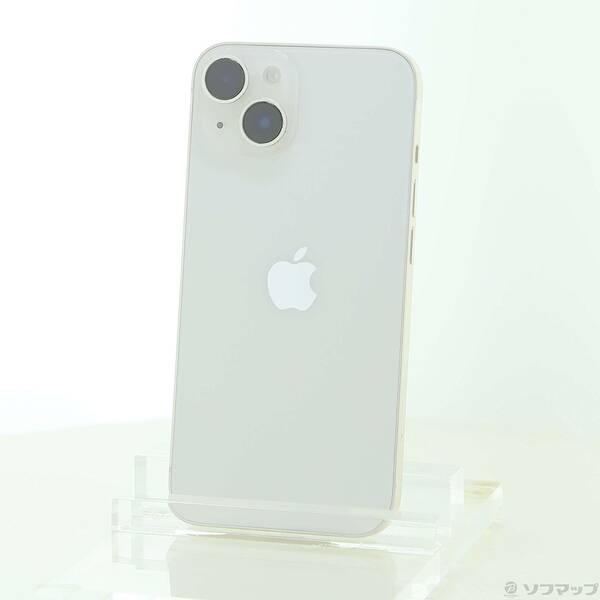 〔中古〕Apple(アップル) iPhone14 128GB スターライト MPUQ3J／A SIMフリー〔251-ud〕 | 