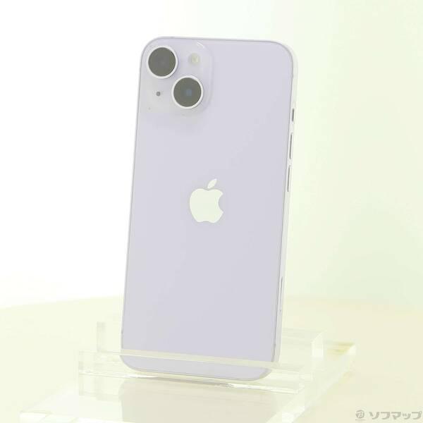 〔中古〕Apple(アップル) iPhone14 128GB パープル MPUY3J／A SIMフリー〔348-ud〕 | 
