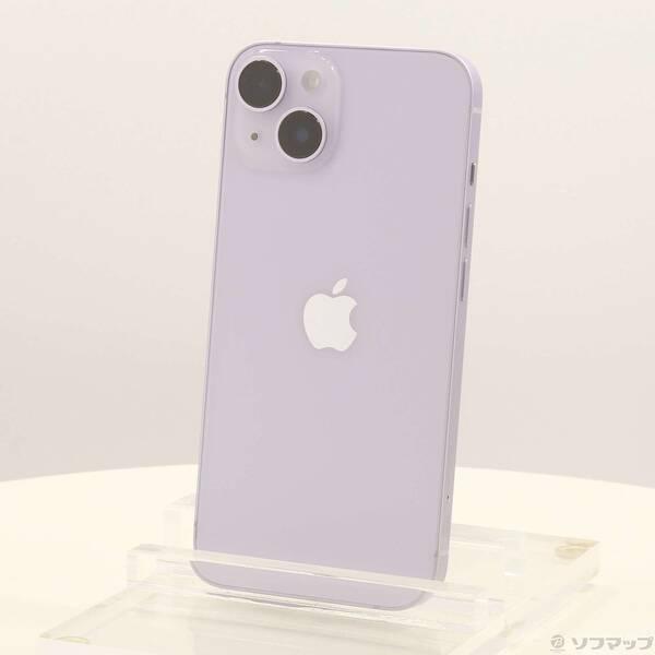 〔中古〕Apple(アップル) iPhone14 128GB パープル MPUY3J／A SIMフリー〔276-ud〕 | 