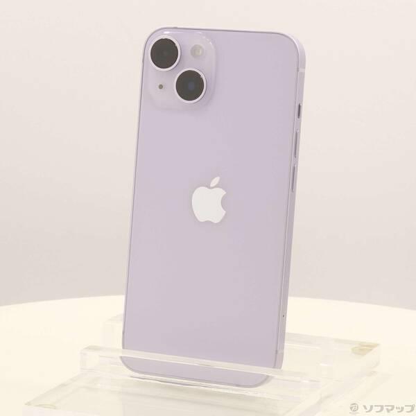〔中古〕Apple(アップル) iPhone14 128GB パープル MPUY3J／A SIMフリー〔344-ud〕 | 