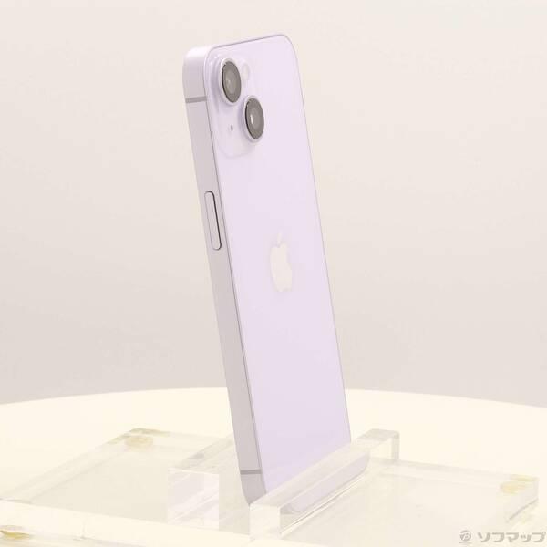 中古〕Apple(アップル) iPhone14 128GB パープル MPUY3J／A SIMフリー