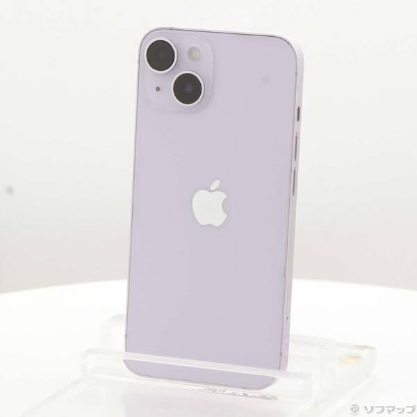 〔中古〕Apple(アップル) iPhone14 128GB パープル MPUY3J／A SIMフリー〔368-ud〕 | 