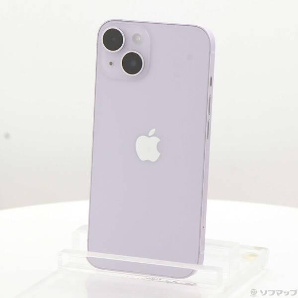 〔中古〕Apple(アップル) iPhone14 128GB パープル MPUY3J／A SIMフリー〔251-ud〕 | 