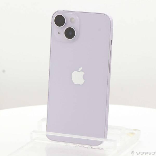 〔中古〕Apple(アップル) iPhone14 128GB パープル MPUY3J／A SIMフリー〔344-ud〕 | 