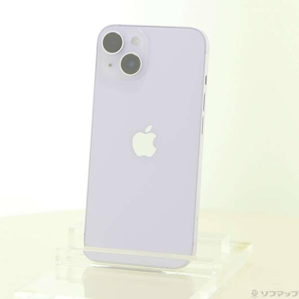 〔中古〕Apple(アップル) iPhone14 128GB パープル MPUY3J／A SIMフリー〔295-ud〕 | 