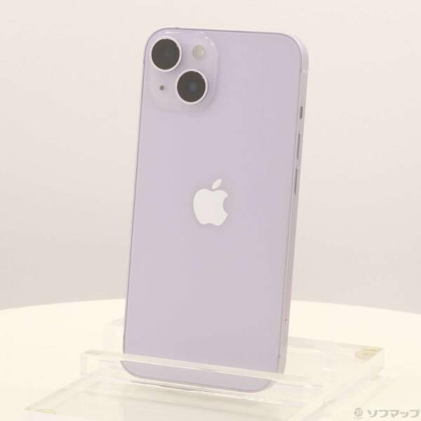〔中古〕Apple(アップル) iPhone14 128GB パープル MPUY3J／A SIMフリー〔196-ud〕 | 