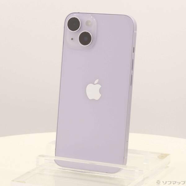 〔中古〕Apple(アップル) iPhone14 128GB パープル MPUY3J／A SIMフリー〔348-ud〕 | 