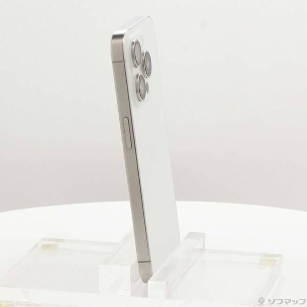 〔中古〕Apple(アップル) iPhone15 Pro 256GB ホワイトチタニウム MTUD3J／A SIMフリー〔368-ud〕 |  | 03