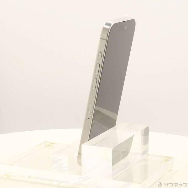 〔中古〕Apple(アップル) iPhone15 Pro 256GB ホワイトチタニウム MTUD3J／A SIMフリー〔344-ud〕 |  | 01