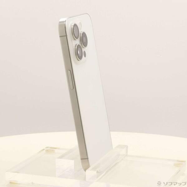 〔中古〕Apple(アップル) iPhone15 Pro 256GB ホワイトチタニウム MTUD3J／A SIMフリー〔377-ud〕 |  | 03