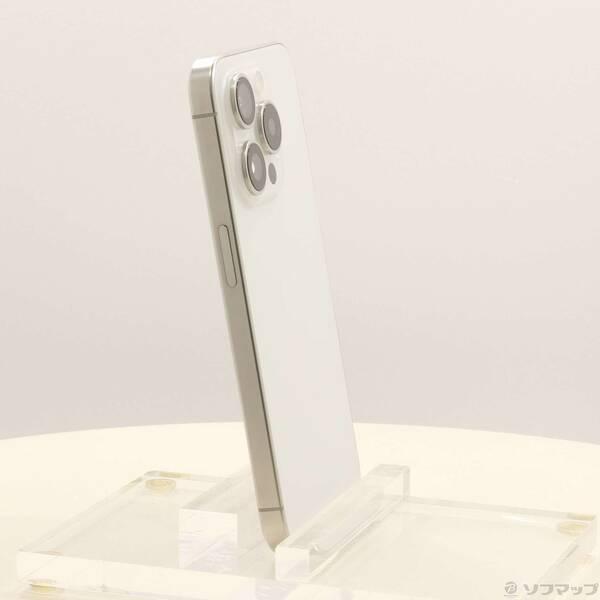 〔中古〕Apple(アップル) iPhone15 Pro 256GB ホワイトチタニウム MTUD3J／A SIMフリー〔377-ud〕 |  | 03