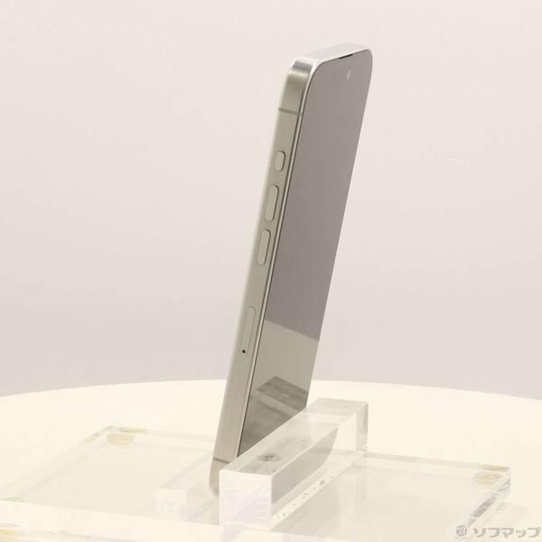 〔中古〕Apple(アップル) iPhone15 Pro 256GB ホワイトチタニウム MTUD3J／A SIMフリー〔377-ud〕 |  | 01