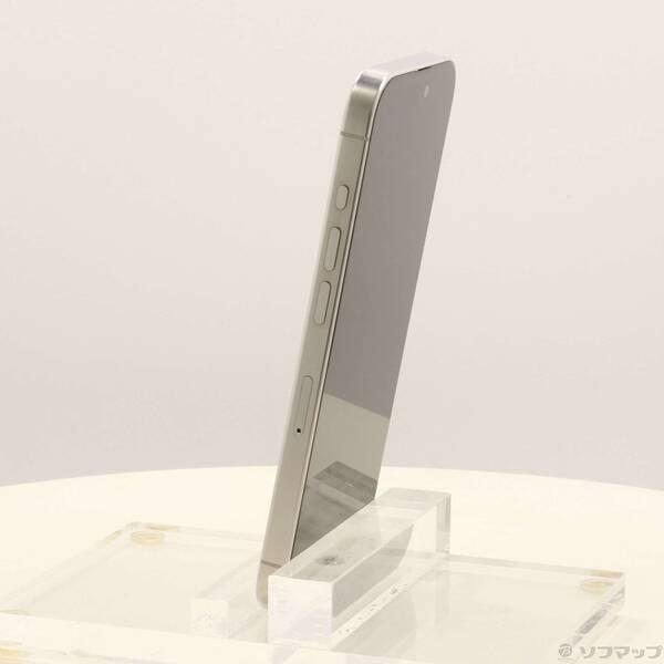 〔中古〕Apple(アップル) iPhone15 Pro 256GB ホワイトチタニウム MTUD3J／A SIMフリー〔377-ud〕 |  | 01