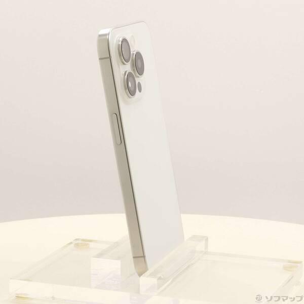 〔中古〕Apple(アップル) iPhone15 Pro 256GB ホワイトチタニウム MTUD3J／A SIMフリー〔377-ud〕 |  | 03
