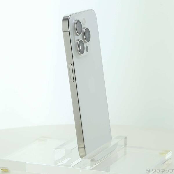 〔中古〕Apple(アップル) iPhone15 Pro 256GB ホワイトチタニウム MTUD3J／A SIMフリー〔276-ud〕 |  | 03