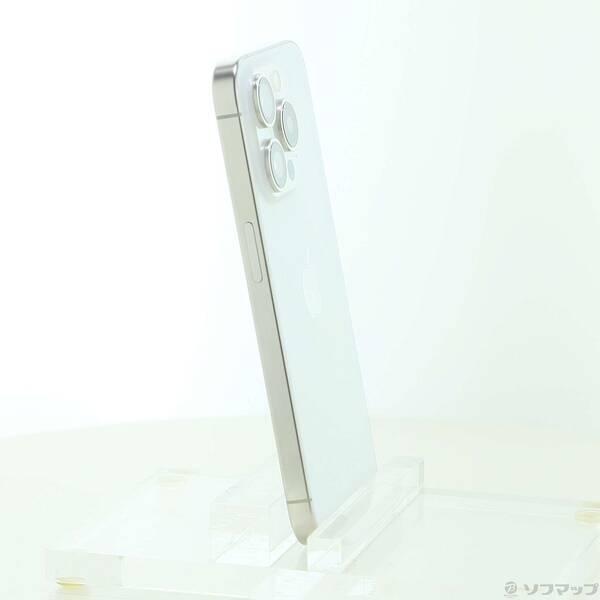 〔中古〕Apple(アップル) iPhone15 Pro 256GB ホワイトチタニウム MTUD3J／A SIMフリー〔305-ud〕 |  | 03