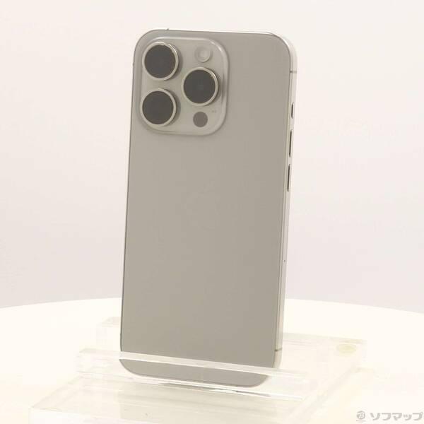 〔中古〕Apple(アップル) iPhone15 Pro 256GB ナチュラルチタニウム MTUF3J／A SIMフリー〔349-ud〕 | 