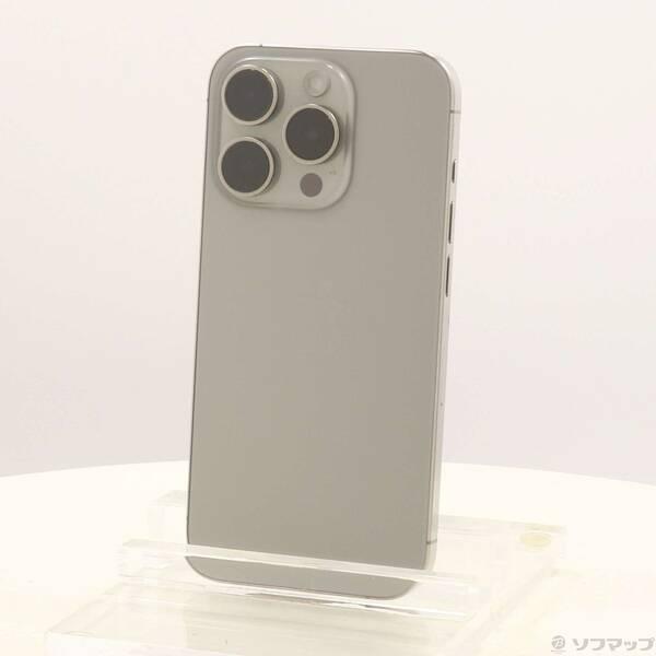 〔中古〕Apple(アップル) iPhone15 Pro 256GB ナチュラルチタニウム MTUF3J／A SIMフリー〔344-ud〕 | 