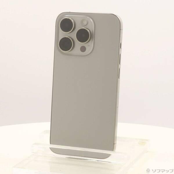 〔中古〕Apple(アップル) iPhone15 Pro 256GB ナチュラルチタニウム MTUF3J／A SIMフリー〔198-ud〕 | 