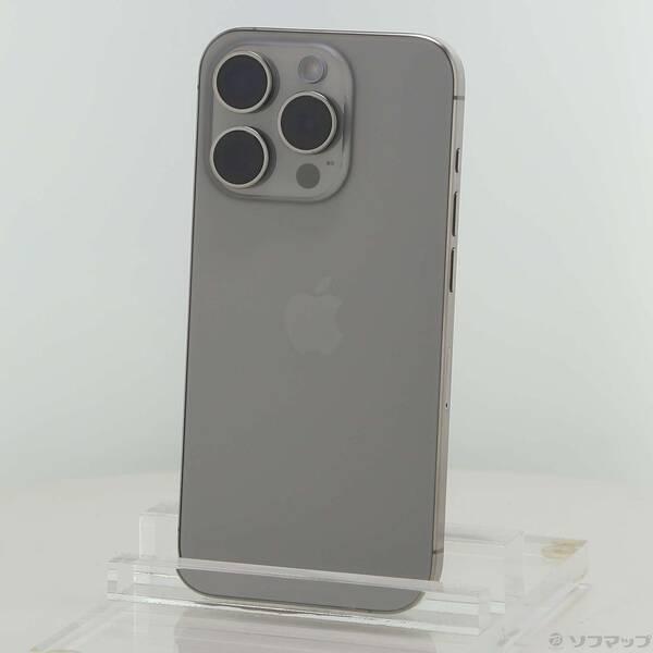 〔中古〕Apple(アップル) iPhone15 Pro 256GB ナチュラルチタニウム MTUF3J／A SIMフリー〔198-ud〕 | 