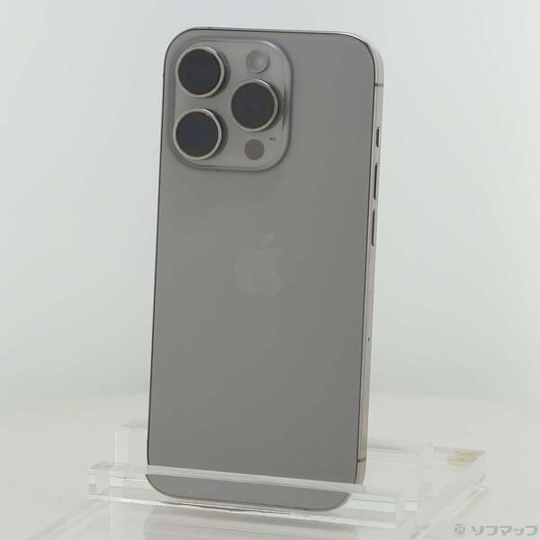 〔中古〕Apple(アップル) iPhone15 Pro 256GB ナチュラルチタニウム MTUF3J／A SIMフリー〔297-ud〕 | 
