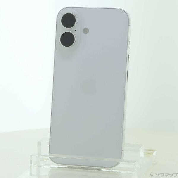 〔中古〕Apple(アップル) iPhone16 128GB ホワイト MYDR3J／A SIMフリー〔276-ud〕 | 