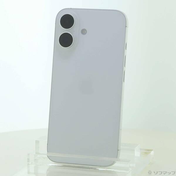 〔中古〕Apple(アップル) iPhone16 128GB ホワイト MYDR3J／A SIMフリー〔262-ud〕 | 