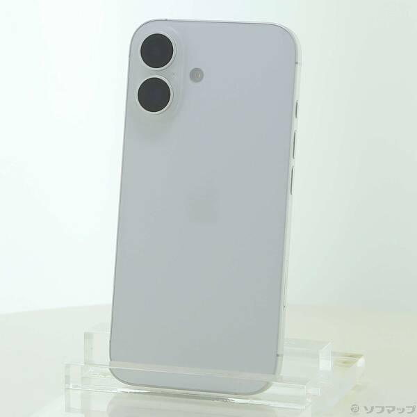 〔中古〕Apple(アップル) iPhone16 128GB ホワイト MYDR3J／A SIMフリー〔297-ud〕 | 