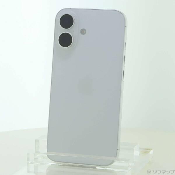 〔中古〕Apple(アップル) iPhone16 128GB ホワイト MYDR3J／A SIMフリー〔297-ud〕 | 