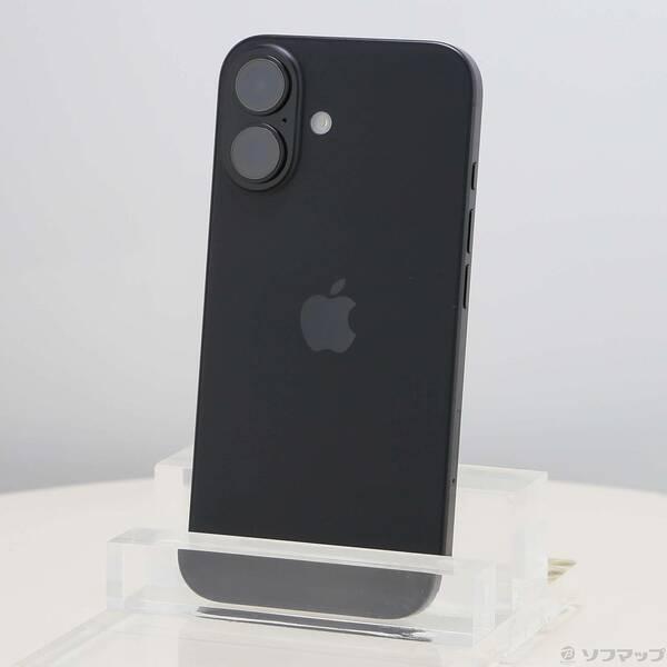 〔中古〕Apple(アップル) iPhone16 256GB ブラック MYDW3J／A SIMフリー〔377-ud〕 | 
