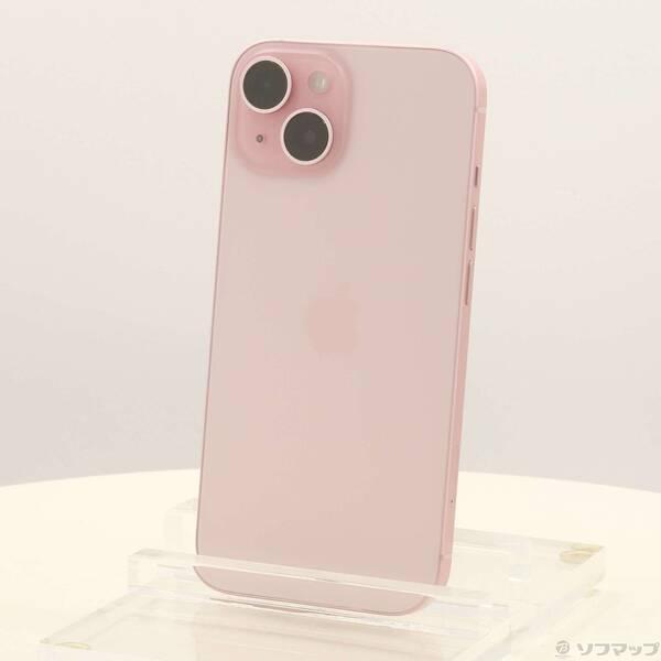 〔中古〕Apple(アップル) iPhone15 256GB ピンク MTMP3J／A SIMフリー〔305-ud〕 | 