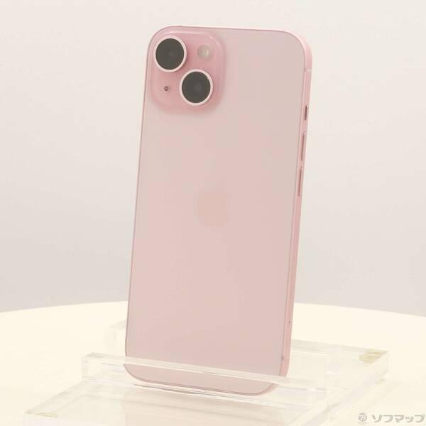 〔中古〕Apple(アップル) iPhone15 256GB ピンク MTMP3J／A SIMフリー〔305-ud〕 | 