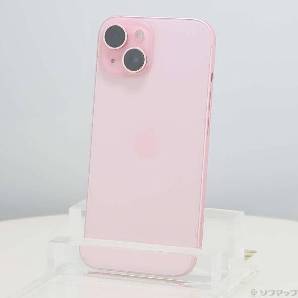 〔中古〕Apple(アップル) iPhone15 256GB ピンク MTMP3J／A SIMフリー〔377-ud〕 | 