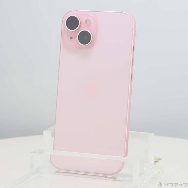 〔中古〕Apple(アップル) iPhone15 256GB ピンク MTMP3J／A SIMフリー〔377-ud〕 | 