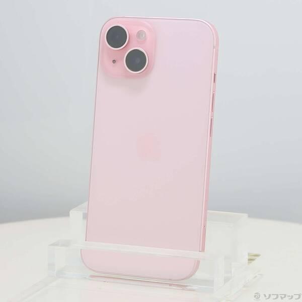〔中古〕Apple(アップル) iPhone15 256GB ピンク MTMP3J／A SIMフリー〔377-ud〕 | 
