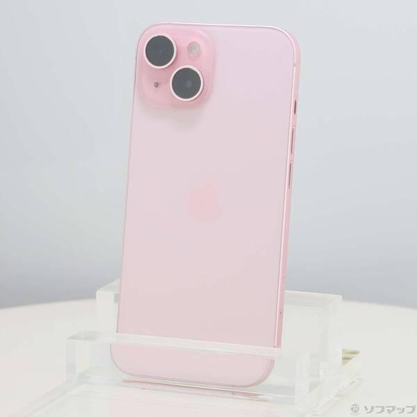 〔中古〕Apple(アップル) iPhone15 256GB ピンク MTMP3J／A SIMフリー〔377-ud〕 | 