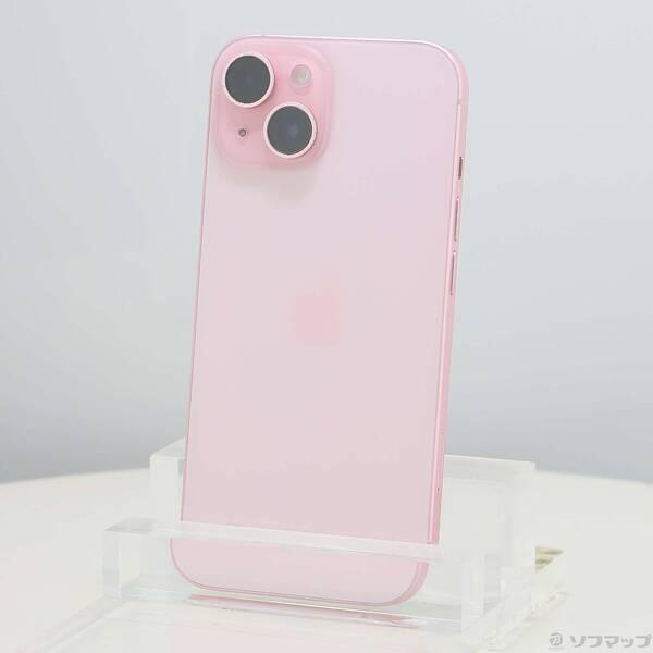 〔中古〕Apple(アップル) iPhone15 256GB ピンク MTMP3J／A SIMフリー〔377-ud〕 | 
