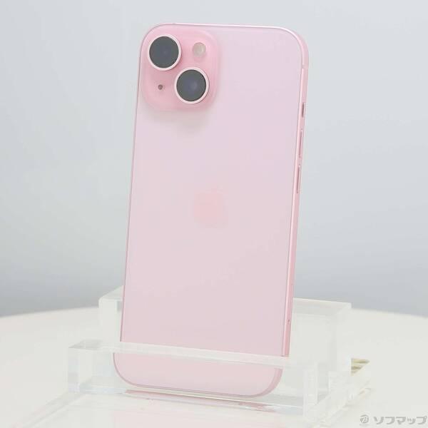 〔中古〕Apple(アップル) iPhone15 256GB ピンク MTMP3J／A SIMフリー〔377-ud〕 | 