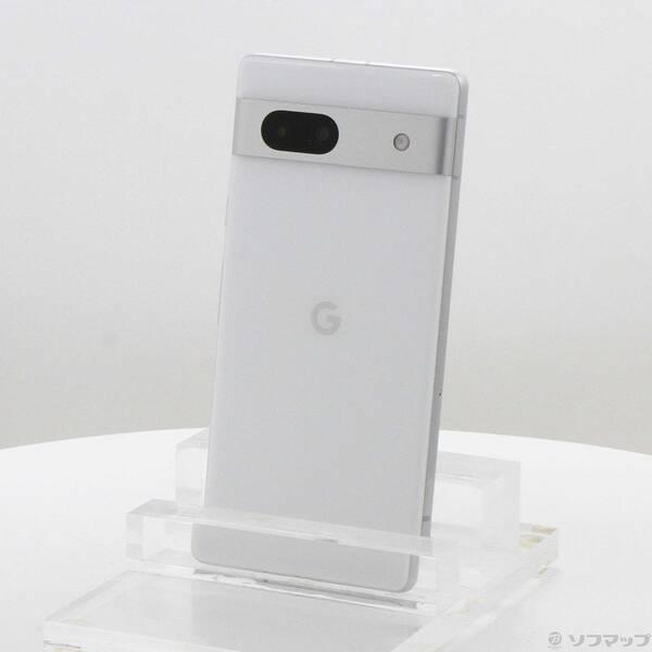 〔中古〕GOOGLE(グーグル) Google Pixel 7a 128GB スノー GOSAU2 Softbank SIMフリー〔377-ud〕 | 