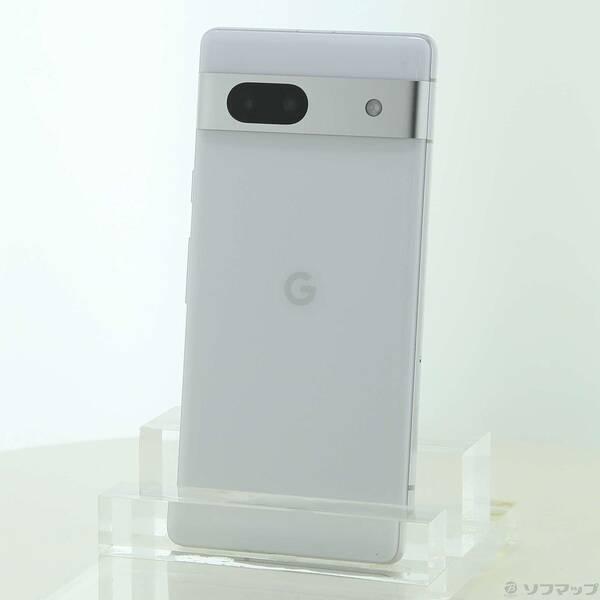 〔中古〕GOOGLE(グーグル) Google Pixel 7a 128GB スノー GOSAU2 Softbank SIMフリー〔377-ud〕 | 