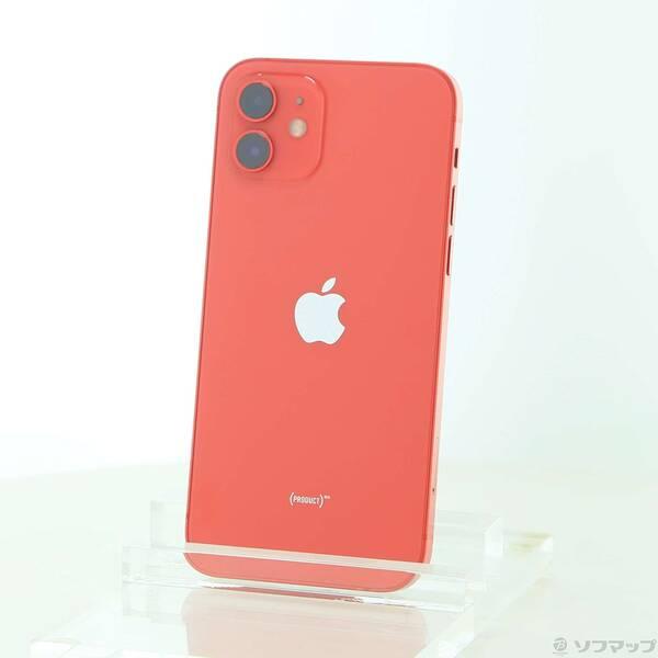 〔中古〕Apple(アップル) iPhone12 64GB プロダクトレッド MGHQ3J／A SIMフリー〔262-ud〕 | 