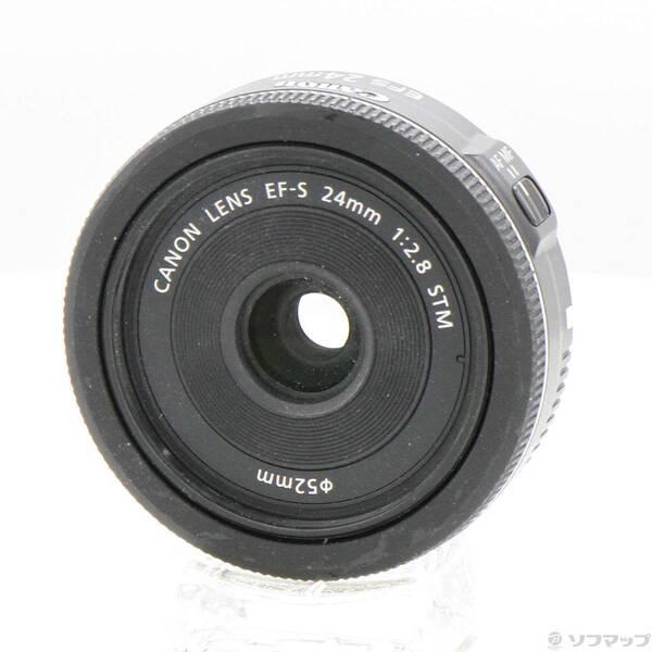 〔中古〕Canon(キヤノン) Canon EF-S 24mm F2.8 STM EF-S2428STM レンズ〔344-ud〕 | 